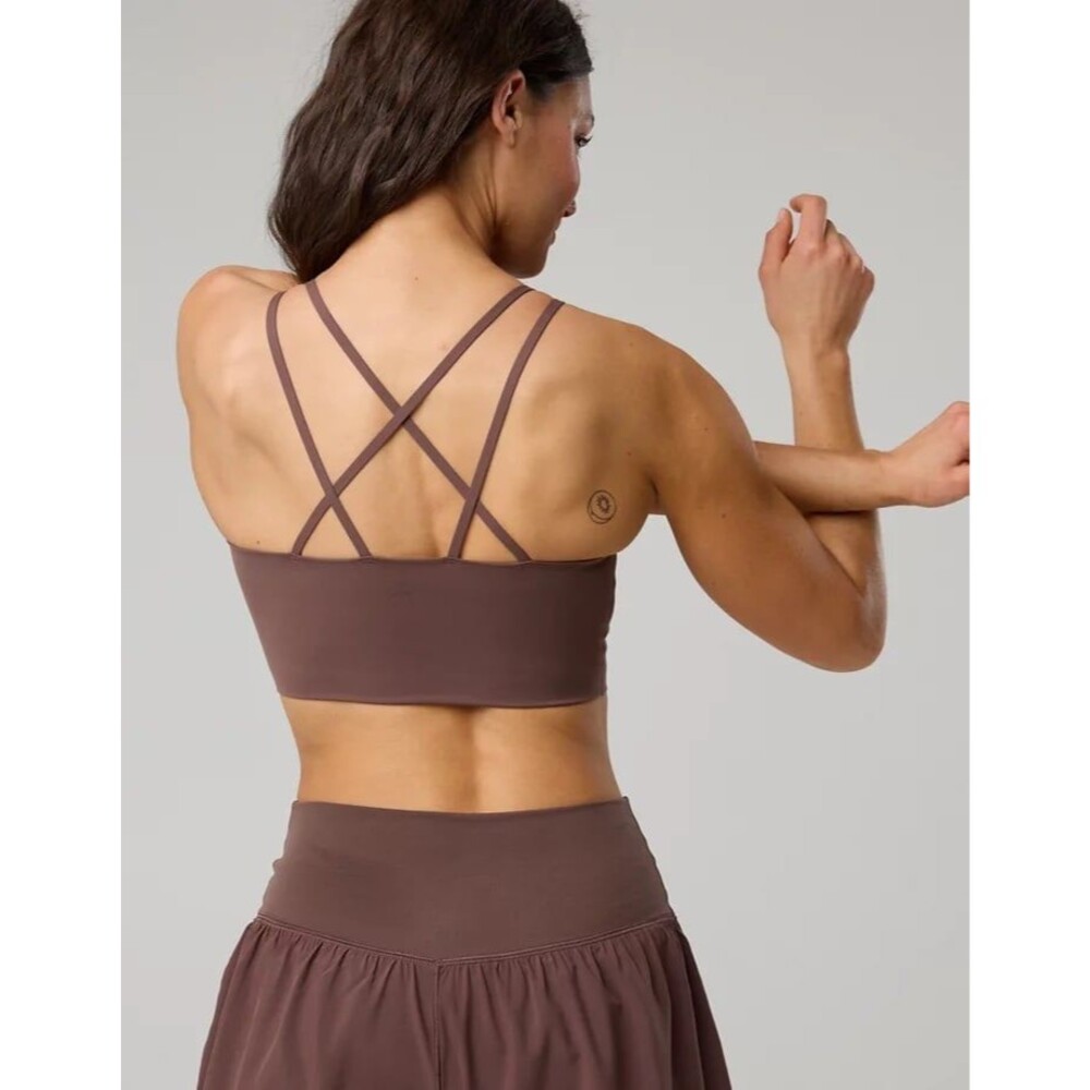 OFFLINE By Aerie Real Me XTRA Hold Up! Strappy Sports Bra XL DD Deep Purple